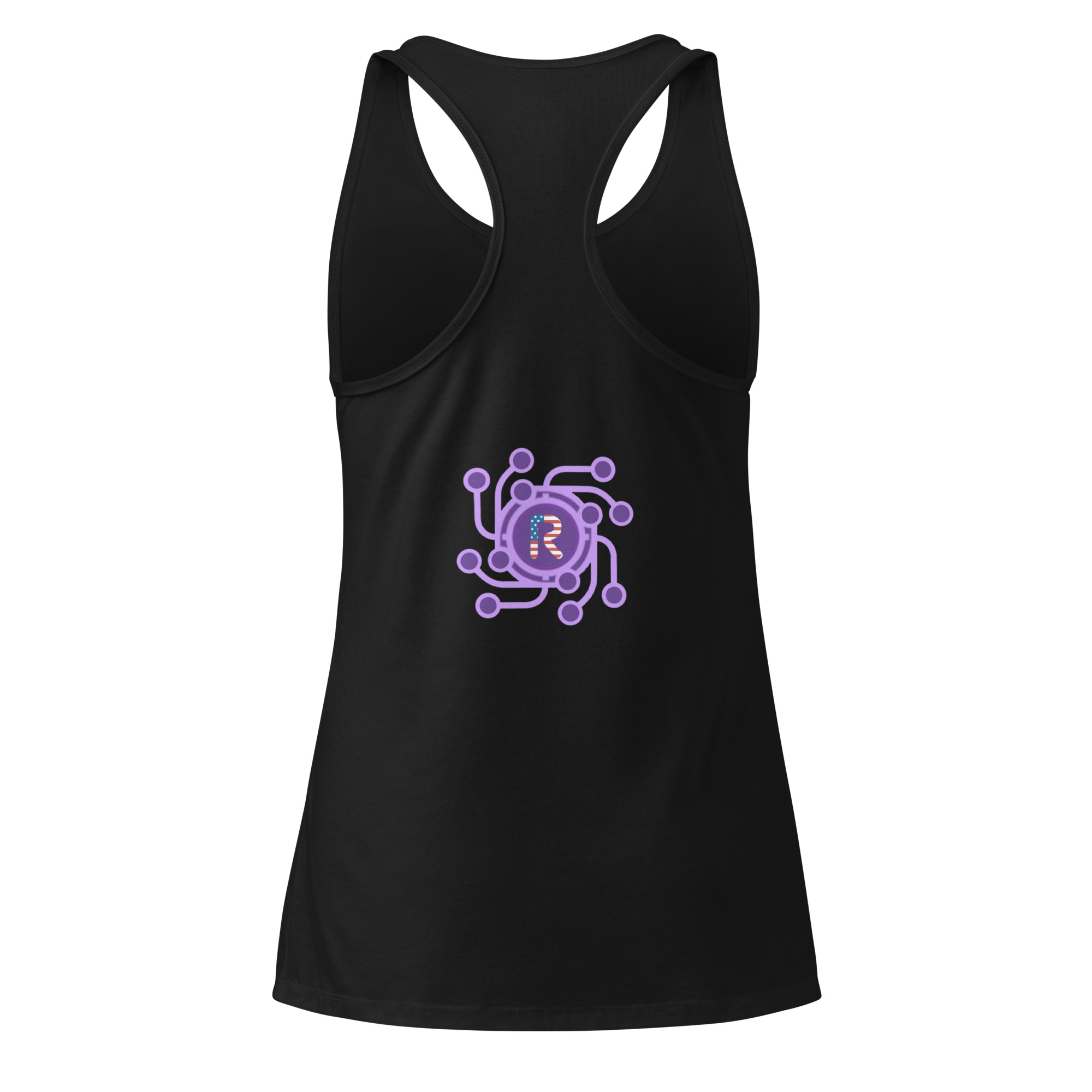 RudyFerraz - Women’s fitted racerback tank top
