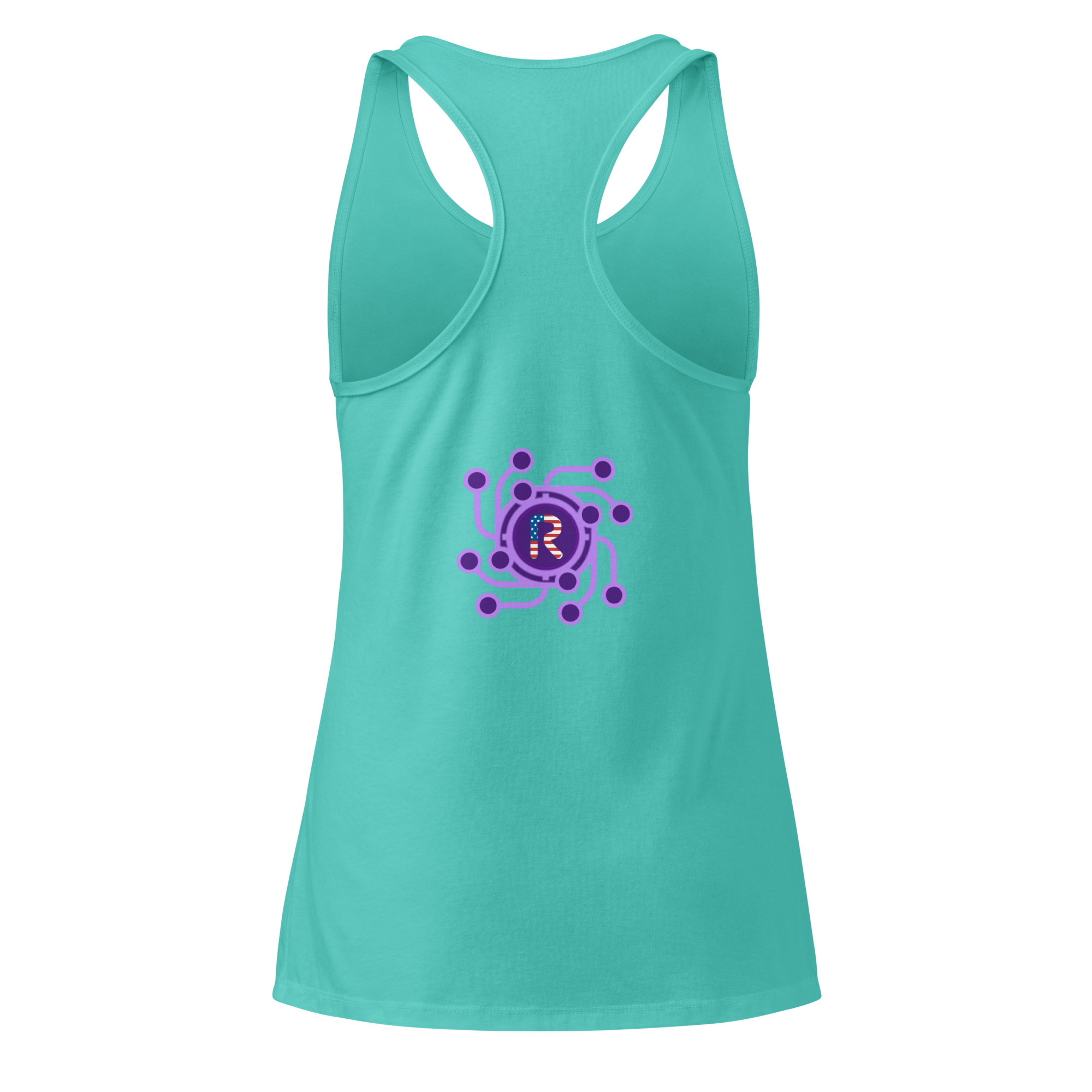 RudyFerraz - Women’s fitted racerback tank top - Image 10